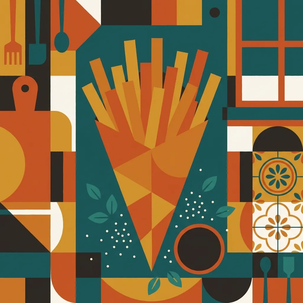 Air fryer crispy fries