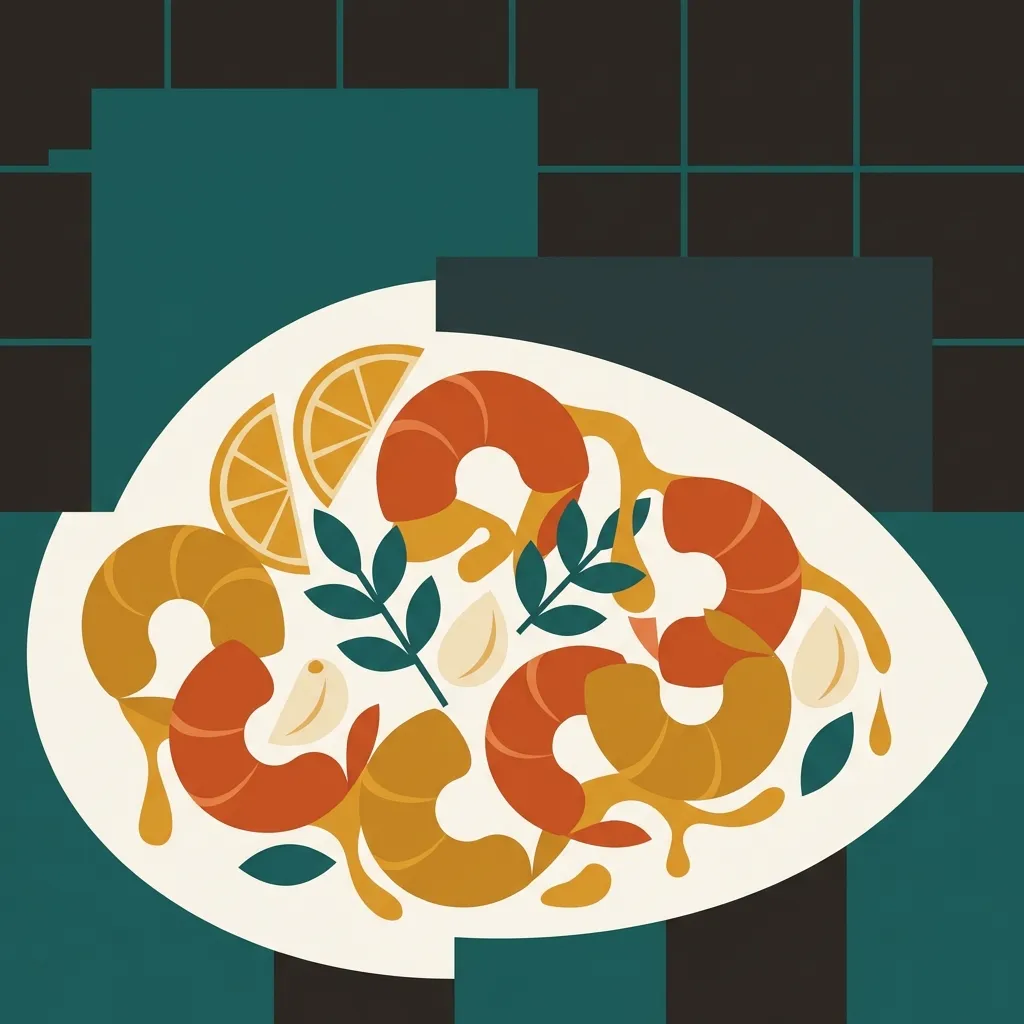 Air Fryer Garlic Lemon Shrimp