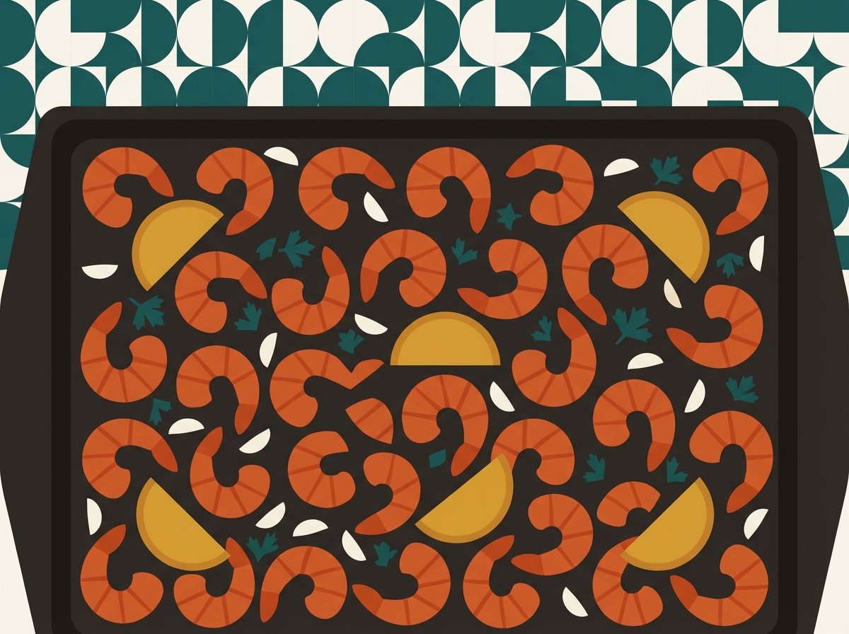 Oven Sheet Pan Shrimp illustration