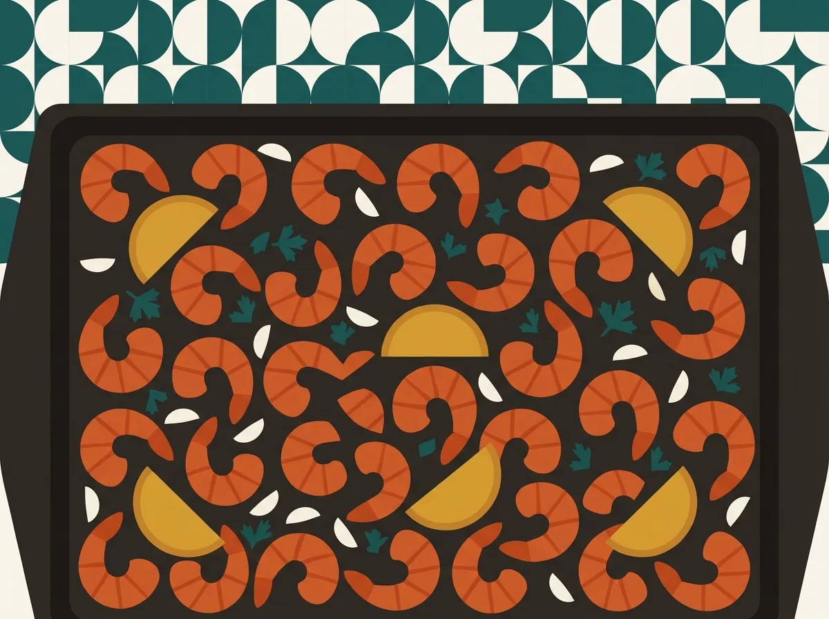 Oven Sheet Pan Shrimp