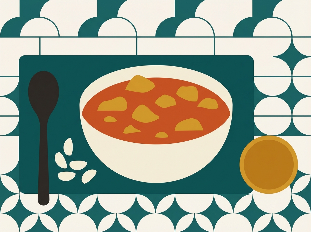 Slow Cooker Butter Chicken illustration